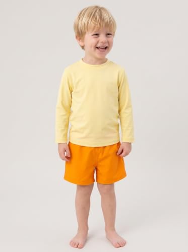 Image of RUGGEDBUTTS Baby /Toddler Boys Long Sleeve Rash Guard Swim Shirt w /UPF 50+