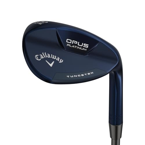 Callaway Golf Opus Platinum Wedge(60 Degree (Right Hand), S Grind, 10* Bounce.Graphite Shaft,Blue)