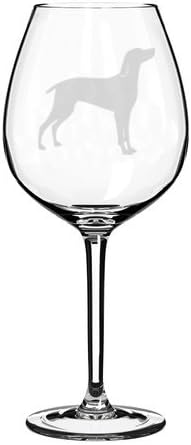 Copa de vino Weimaraner (20 oz Jumbo)