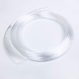 Raysell 20pcs 1.0mm X 2m PMMA Plastic Fiber Optic Cable End Grow Led Light DIY