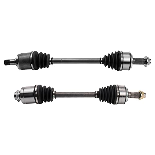 Image of TRQ Front CV Axle Shaft Assembly Set Driver & Passenger Side Compatible with 2013-2014 Honda Accord