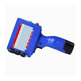 OPFVUJIKX Handtintenstrahldrucker, Tintenstrahldrucker Tragbarer Handheld Smart 4,3 Zoll Touchscreen Drucktasche Box Holz Kunststoff(Only Black Printer)