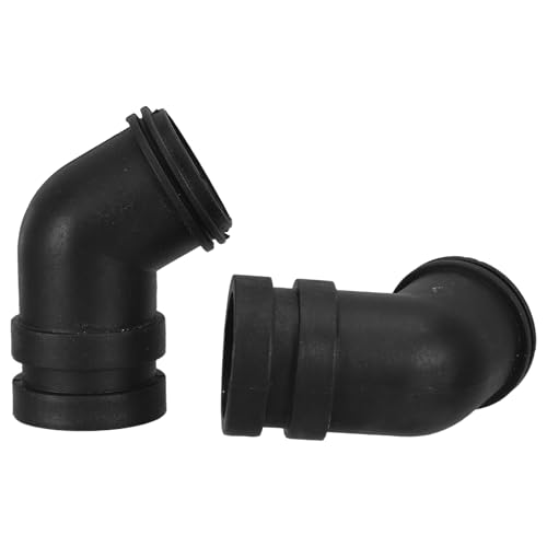 WATIIFUFU Adaptador de Codo para Lijadora de Banda de Plástico 22 Mm, 2 Piezas, Conector Antipolvo para Sistema de Extracción, Accesorio Resistente para Lijadoras Eléctricas, Uso en
