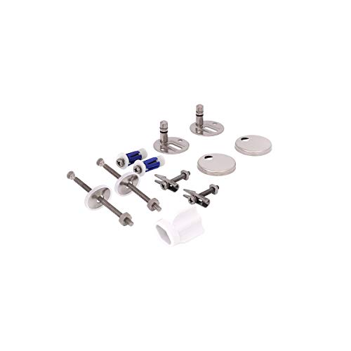 LUVETT PREMIUM WC-Sitz Befestigung, Scharnier Set C6802 OneforAll - 3in1 Montageset Edelstahl, Ersatzteil, nur passend für LUVETT WC-Sitze Cover