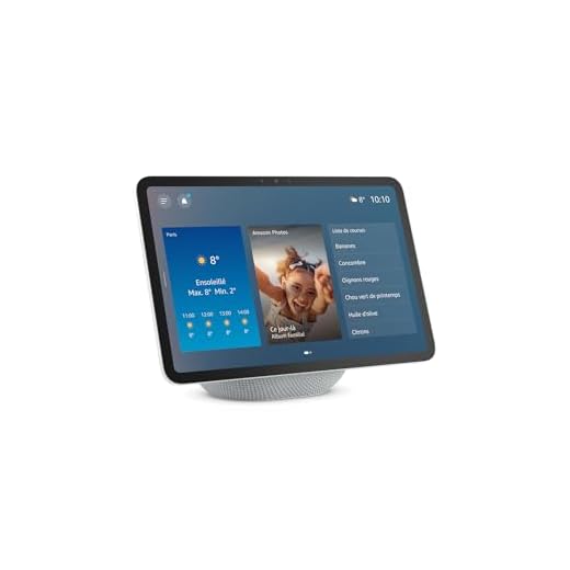 Amazon Echo Show 11 : écran Full HD 11" aux couleurs éclatantes avec affichage plus grand, son spatial et Alexa (blanc)