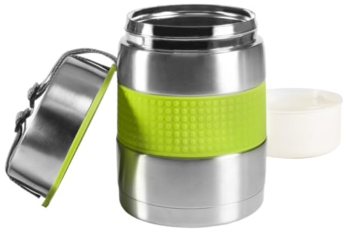 Termo para sólidos 1.2L, Acero Inoxidable 18/10, Aislamiento térmico, Ideal para Mantener la Temperatura de Alimentos y Bebidas.