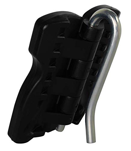 The Original Fat Ivan Fold Up Doorstop Wedge With Magnet - Black (Pack Of 2) #TOP1