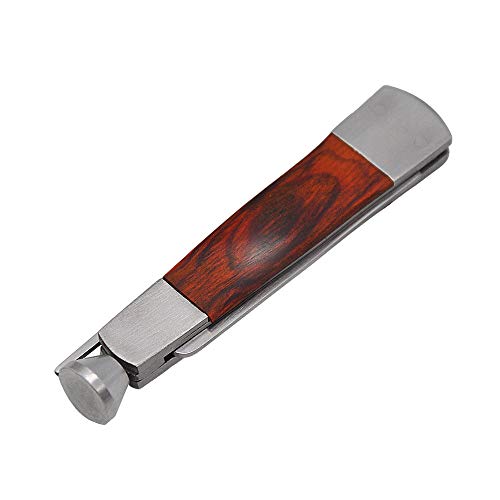 HUYURI Tobacco Smoking 3in1 Red Wood Stainless Steel Pipe Cleaning Reamers Tamper Tool