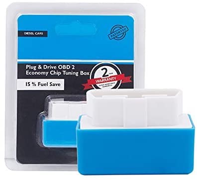 Multibao - Multibao Eco OBD OBD2 Economy Fuel Saver Tuning Box Chip Device For Diesel Car Gas Saving (Blue)