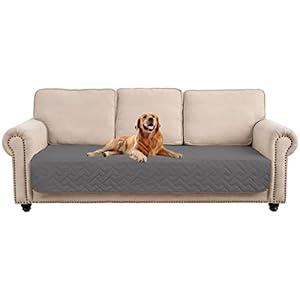 fuguitex Waterproof Dog Bed Cover Couch Cover for Pet Anti-Slip Cat Mat Pet Pad Blanket for Sofa Chair Recliner Bed Furniture Protrctor