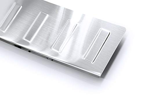 tuning-art 759 Protección para Parachoques Acero INOX