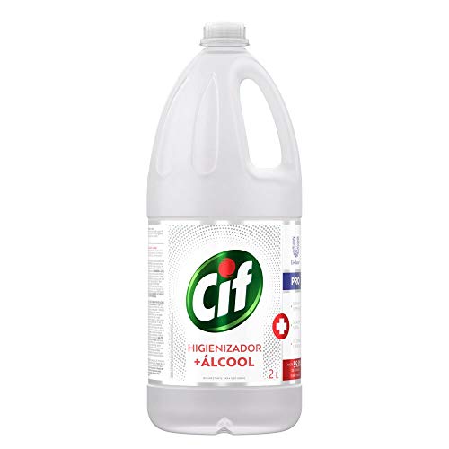 Cif Higienizador + Álcool Profissional Original Sem Perfume 2L