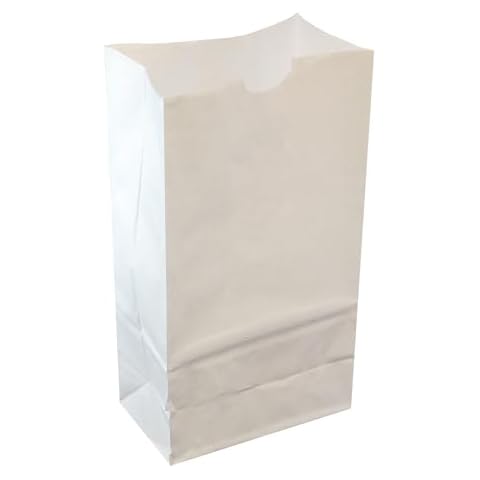 LumaBase Paper Luminaria Bags, White - Set of 100 Cover