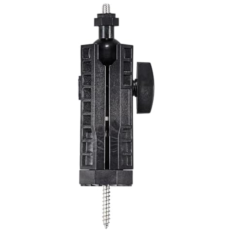 SPYPOINT MA-500 Fully Adjustable Trail Camera Mount - Swivel Tilt, Pan Tilt Game Camera Mount for Positioning Cell Cameras for Hunting ¼-20 Tripod Mount, Wood Screw Anchor Cams Mounting Cover