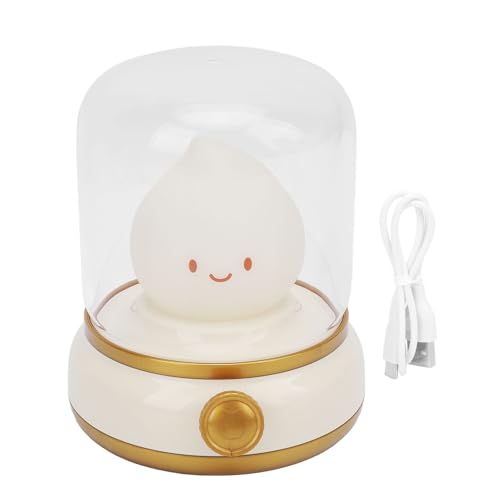 Veilleuse en silicone pour chambre d'enfant lumière douce contre la peur du noir