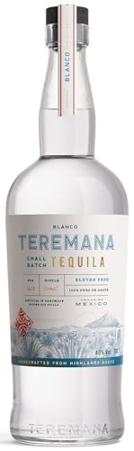 Teremana Blanco Tequila | 70cl | 40% ABV | Small Batch | Spirits | Handcrafted from 100% Mature Blue Weber Agave