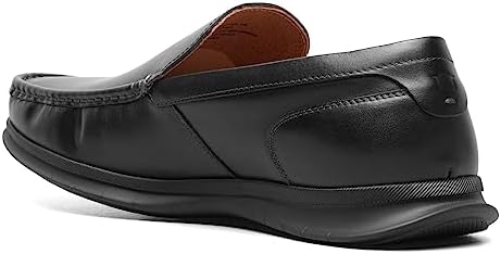 Florsheim Montigo Moc Toe Venetian Loafer Black Smooth Leather/Black Sole 13 M (D) | Image 5