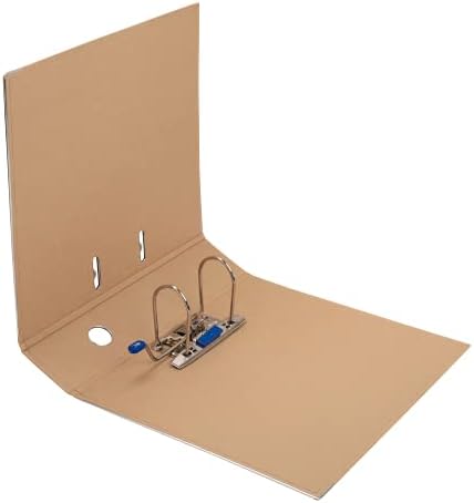 Oxford A4 Lever Arch File, Touareg, Natural, Pack of 3 Folders,A4,8 cm Brown