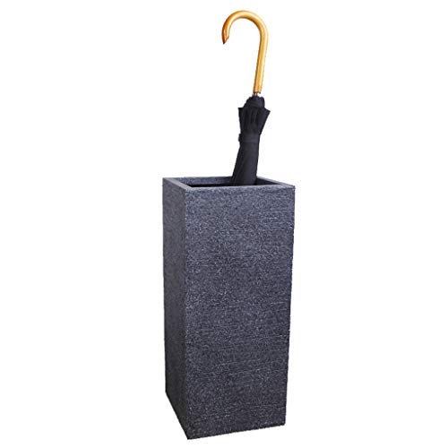 ZXL Paragüero de Moda Creativa Imán de Lodo de magnesio Cubo de Paraguas de cerámica para el hogar Paraguas de Oficina Simple Almacenamiento Paraguas Barril Paragüero (Tamaño: S)