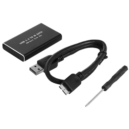 Caja externa USB 3.0 para disco SSD M-SATA miniatura 1