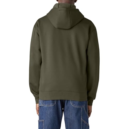 Dickies Men's Big & Tall Water Repellent Camo Logo Hoodie3