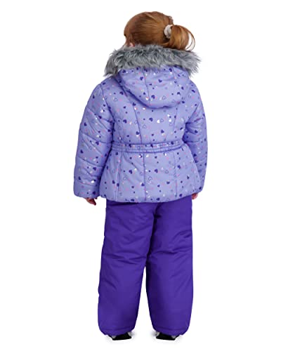 Image of Rothschild Girls' Ski Jacket and Snowbib Snowsuit Set