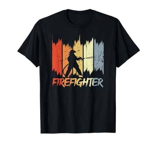 Feuerwehr Retro Look Brandinspektor Jugendfeuerwehr T-Shirt Feuerwehr Retro Look Brandinspektor Jugendfeuerwehr T-Shirt