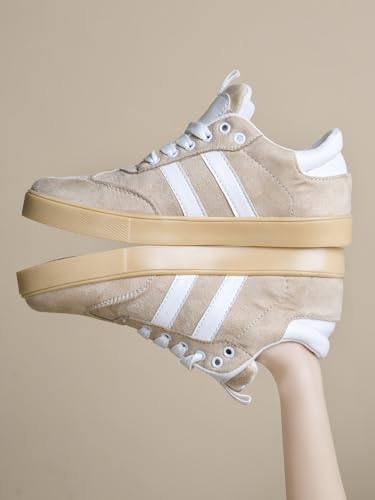Image of Shoetopia Women's Casual Sneakers || Stylish Lace-Up Sports Shoes with Comfortable Sole || Lightweight Daily Footwear Walking & Running Shoes