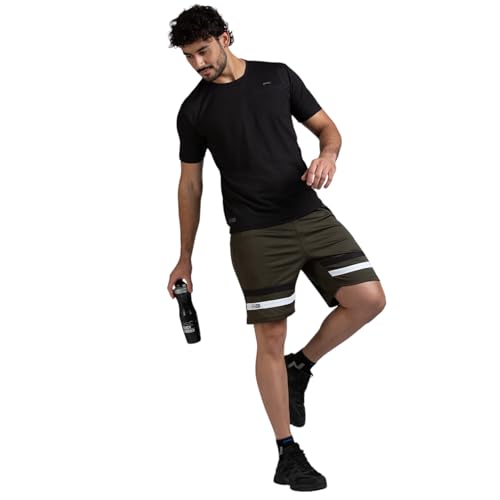 Image of Black Panther Mens Polyester Acti Fit Half Sleeve T-Shirt