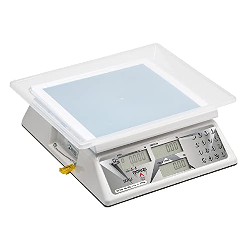 Balança Computadora Branca Ramuza Bivolt 3/6/15kg x 1/2/5g Dcr B Cl