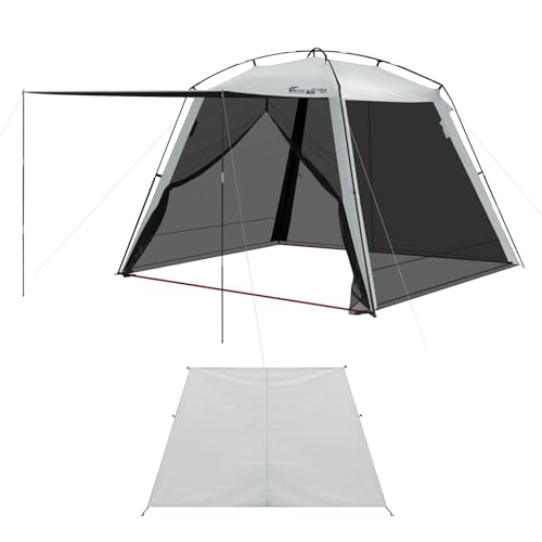 FIELDOOR ySՌz XN[^[v XN[eg nEX 悯 285×285cm O[/ ՔM PUR[eBO RpNg gݗ h[eg ^[veg 悯 ᒠ 4 tbV ȒP AEghA Lv ʋC