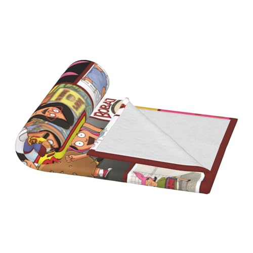 Plush Cozy Fuzzy Blanket Fleece Blanket Throw Blankets for Couch Bed Camping Trip (80"x60")