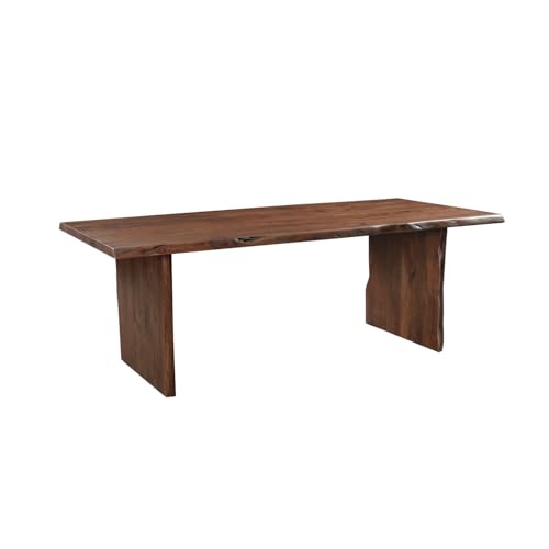 Taran Designs Belmont 84" Live Edge Solid Wood Dining Table