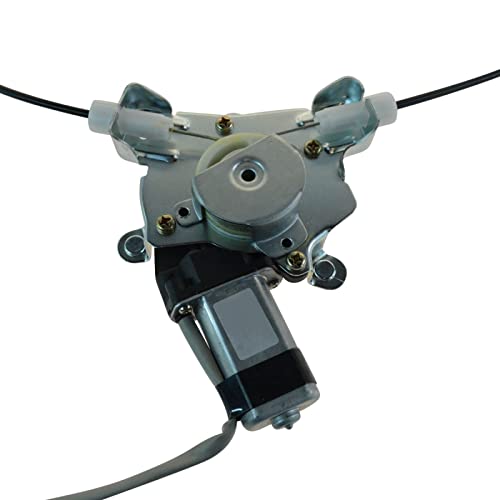 Image of TRQ Front Left Power Window Regulator & Motor Assembly Drivers Side Compatible with 2000-2005 Hyundai Accent