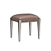 ChengBeautiful Ankleideretisch Vanity Hocker Dressing Tischhocker Hocker Schlafzimmer Massivholz Ankleideretisch Makeup Hocker (Farbe : Braun, Size : 45x35x44cm)