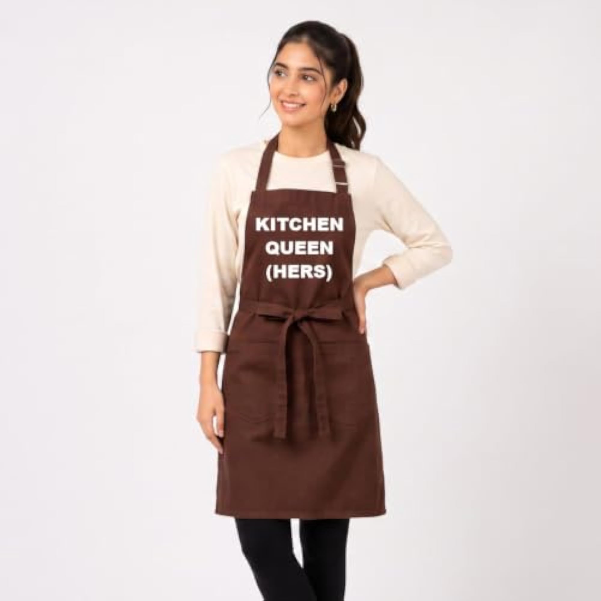 2 Pack Kitchen Queen Printed Funny Aprons