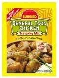 Sun-Bird General Tso's Chicken Seasoning Mix 1.14oz Package (Pack of 12) by Sun Bird
