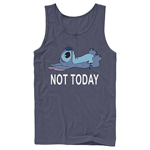 Débardeur Stitch Not Today homme bleu marine taille XL pour fan Disney