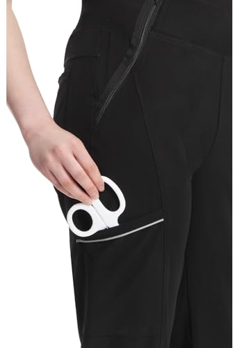Cherokee Infinity Womens Scrub Jogger Pants, Mid Rise, Moisture Wicking, Wrinkle-Resistant, 360 Stretch, 5 Pockets - CK110A