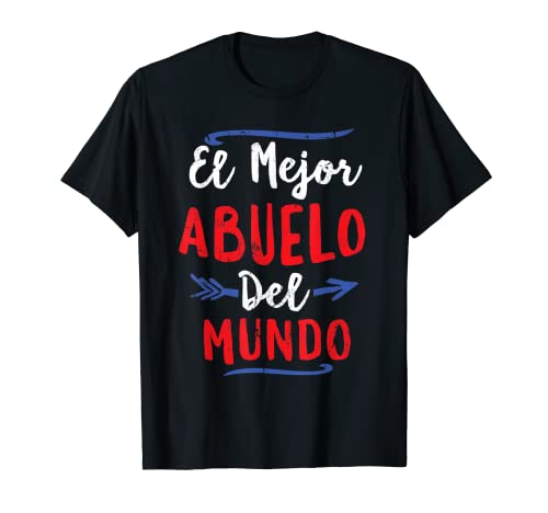 El Mejor Abuelo Del Mundo Camisa Regalo del Día del Padre Abuelo Camiseta