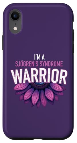 I'm a Sjogren's Syndrome Warrior �p�[�v���A�E�F�A�l�X�t�����[ �X�}�z�P�[�X iPhone XR �p
