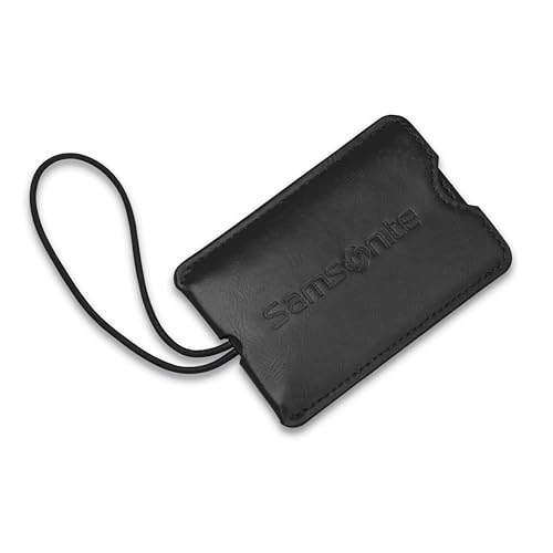 Samsonite 2-Pack Vinyl ID Tags, Black - Image 3