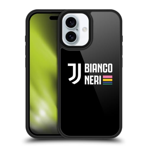 Coque Juventus Apple iPhone 16 antichoc Bianco Neri coque gel renforcée