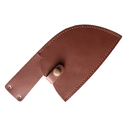 Cabilock Reusable Knives Protector Case Cowhide Knife Sleeve Cutter Guard for Home Kitchen present for Cooking Enthusiasts