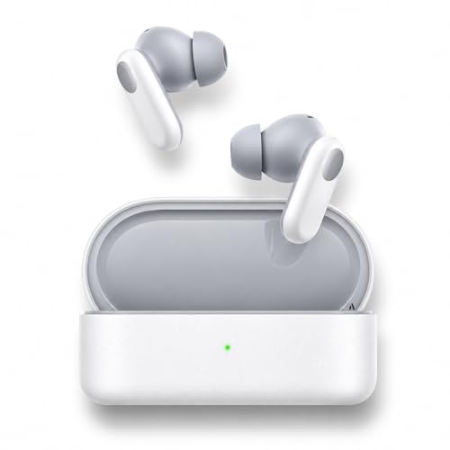Image of Original in-Ear True Wireless Earbuds Compatible for OnePlus Buds 2R, 12.4mm Drivers, Up to 48H Playback with Case, 4 Mic AI Call Noise Cancellation, IP55 Water Resistant (White)