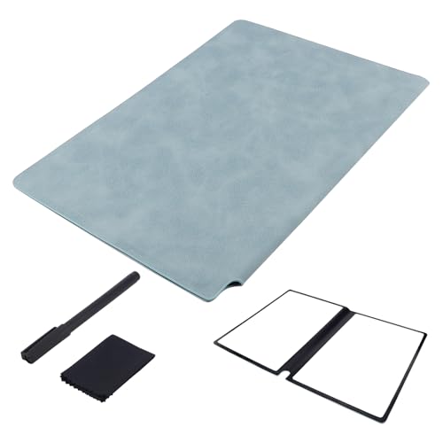 EMYVSVO Dry Erase Notebook 9.4x6.5 Inch Portable A5 Whiteboard Notebook