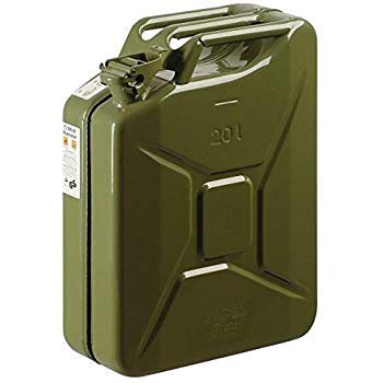 bidón de metal para Combustible homologada tuv