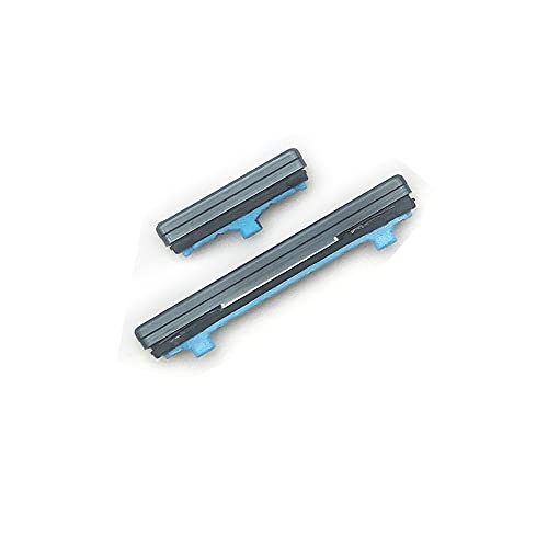 XINJUNKENG Side Power On Off Volume Button Key Replacement Repair Part for Samsung Galaxy Note 10 N970 (Black)