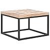 Coffee TableBalcony Tea TableOffice DeskSmall Table for BedroomDining TableLaptop Computer DeskPlant DeskSquare Simple Center Tables for Living Room 197x197x13 Solid Wood