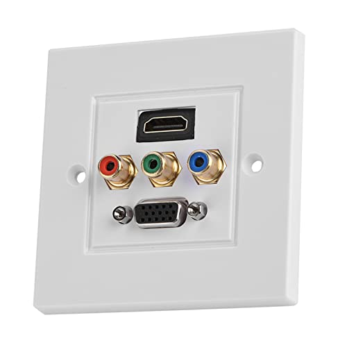 Naroote Prise de Panneau VGA de Haute qualité, Connexion Flexible sans Soudure pour Le Bureau